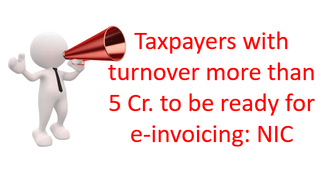 E-Invoice
GST
Taxation
Indirect Tax